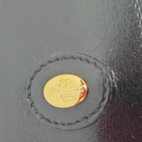 MARK CROSS 1845 BLACK LEATHER CARD CASE -MADE IN ITALY - Picture 2 of 8